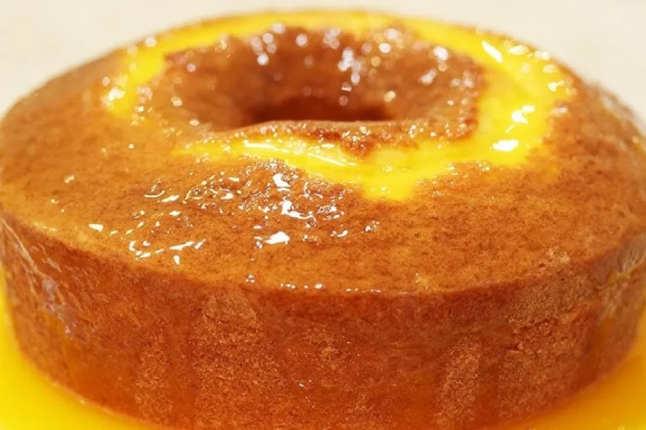 bolo de laranja com casca
