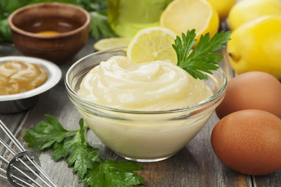 Fiz uma maionese temperada e virou acompanhamento oficial. 1 maionese temperada