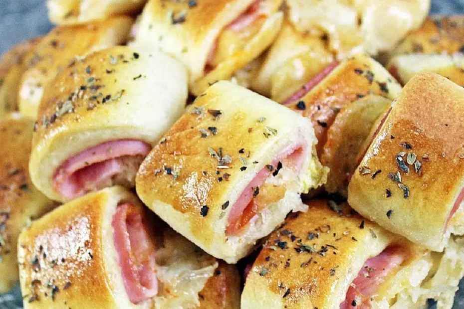 mini salgado assado