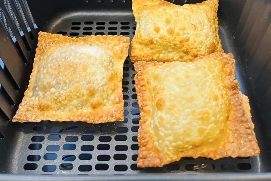 pastel de feira na airfryer